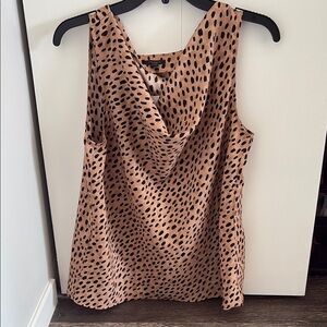 Animal print blouse